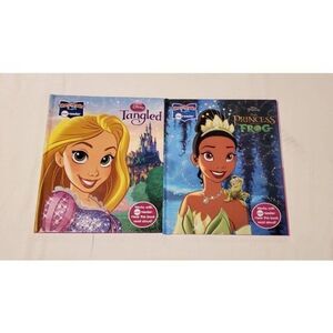 Story Reader Me Reader Tangled and Princess and the Frog, Books